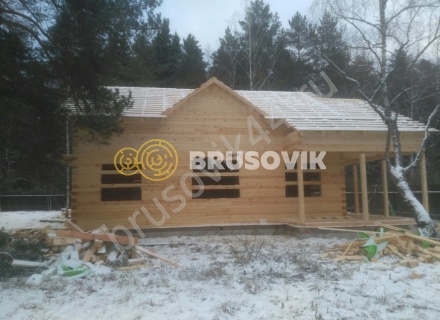 Дом 10х11 из профилированного бруса 145х195 мм