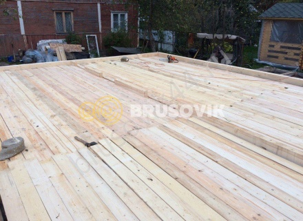 Строительство дачного дома из бруса