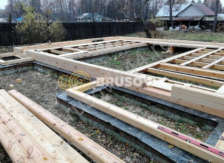 Дом 10х11 из профилированного бруса 145х195 мм