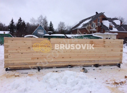 Строительство брусового дома