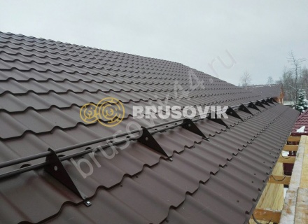 Строительство дома из бруса СТ Отрадное 36, Волоколамский р-н, Московская область