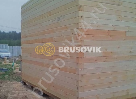  Баня из проф. бруса 145х145 мм