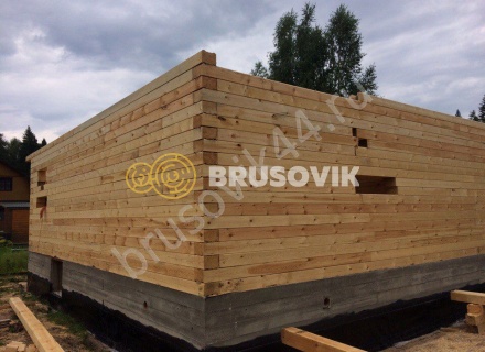 Дом из профилированного бруса