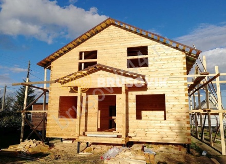 Дом из профилированного бруса 145х145 мм