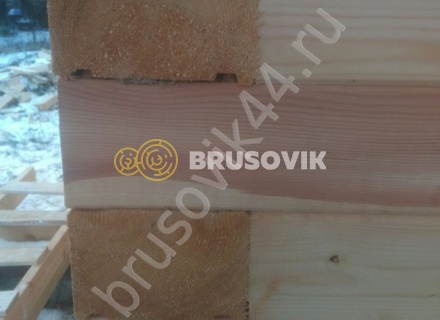 Дом 10х11 из профилированного бруса 145х195 мм