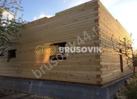 Возведение дома из бруса