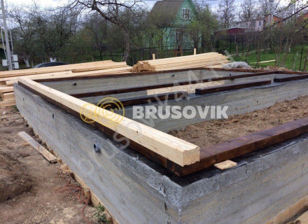 Возведение дома из бруса