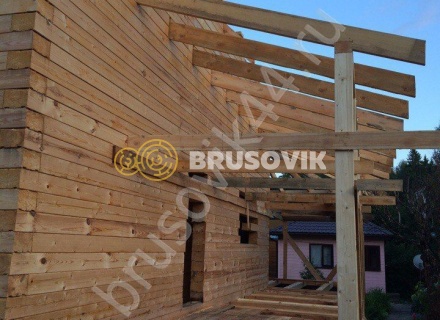 Дом из профилированного бруса