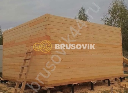  Баня из проф. бруса 145х145 мм