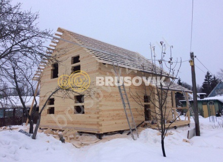 Строительство брусового дома