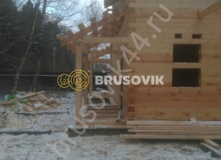 Дом 10х11 из профилированного бруса 145х195 мм