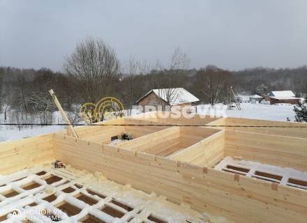 Дом 9х12м из профилированного бруса 145х145 мм в д. Мытишино, Угранский район, Смоленская область