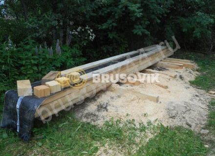 Деревянный брусовой дом