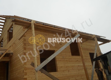 Деревянный брусовой дом
