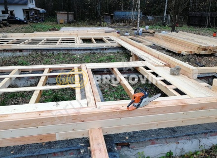 Дом 10х11 из профилированного бруса 145х195 мм