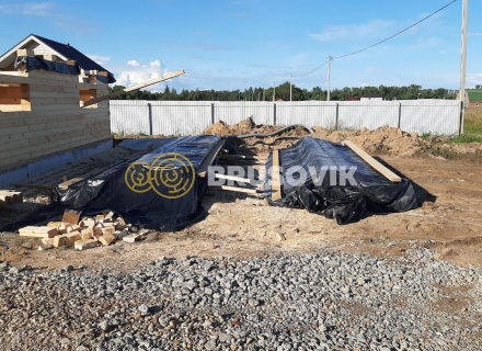 Дом 8,2х8,6 м из профилированного бруса 145х195 мм в д. Шебунино, Балахонковское сельское поселение, Ярославская область