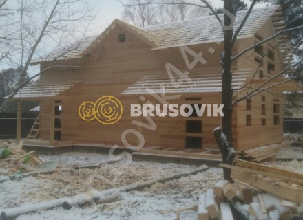 Дом 10х11 из профилированного бруса 145х195 мм