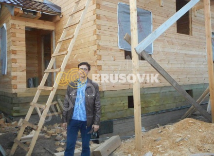 Деревянный брусовой дом