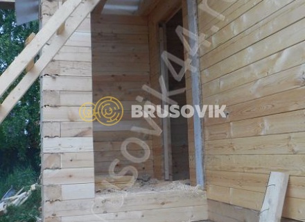 Деревянный брусовой дом