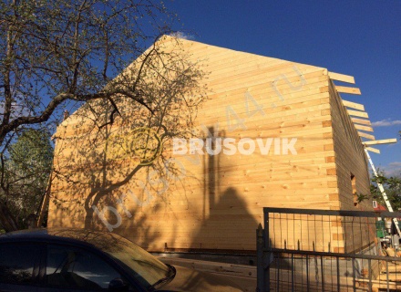 Возведение дома из бруса