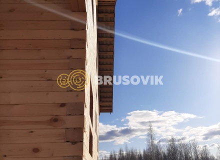 Дом из бруса, Ярославская область, Угличский р-н, п. Зеленая роща