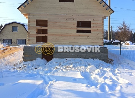 Баня 6х9 м. из профилированного бруса 145х145 мм. в г. Заволжье, Городецкий район, Нижегородская область