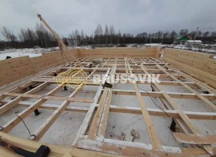 Дом из бруса, Ярославская область, Угличский р-н, п. Зеленая роща