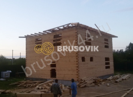 Жилой дом из бруса