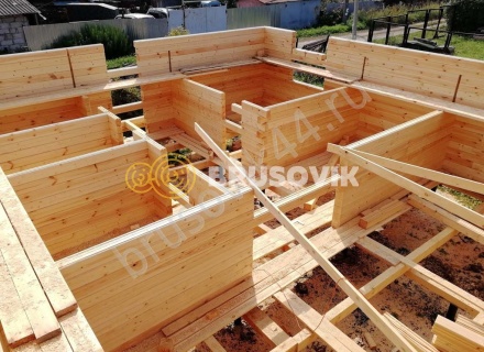 Дом из профилированного бруса 145х145 мм