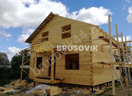Дом из профилированного бруса 145х145 мм