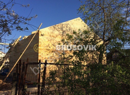 Возведение дома из бруса