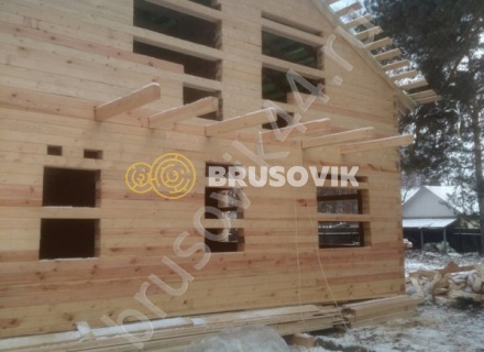 Дом 10х11 из профилированного бруса 145х195 мм