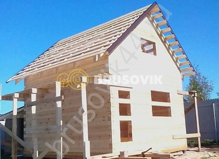  Баня из проф. бруса 145х145 мм