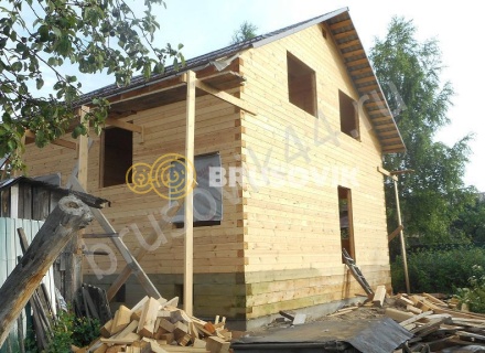 Деревянный брусовой дом