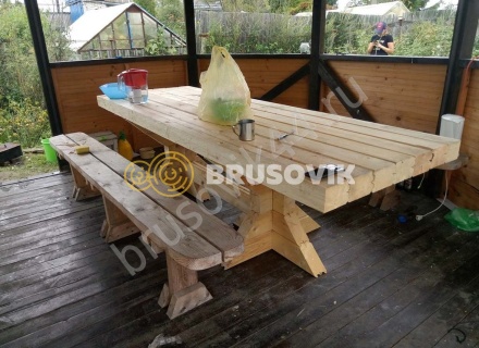 Дом из профилированного бруса 145х145 мм