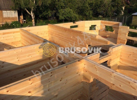 Дом из профилированного бруса