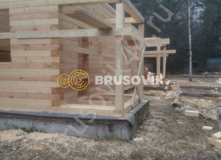 Дом 10х11 из профилированного бруса 145х195 мм