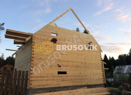 Дом из профилированного бруса