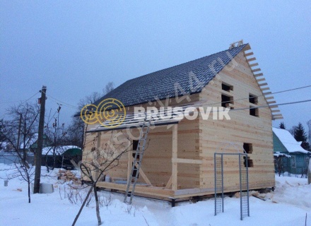 Строительство брусового дома