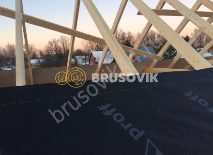 Строительство брусового дома