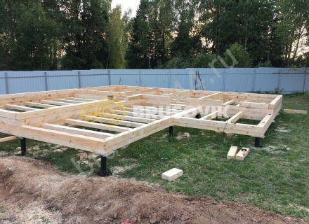 Строительство жилого дома из бруса