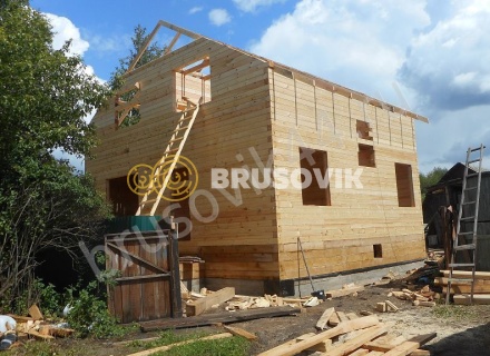 Деревянный брусовой дом