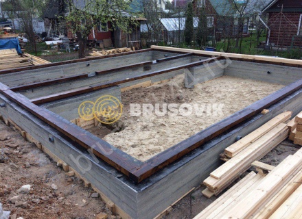 Возведение дома из бруса