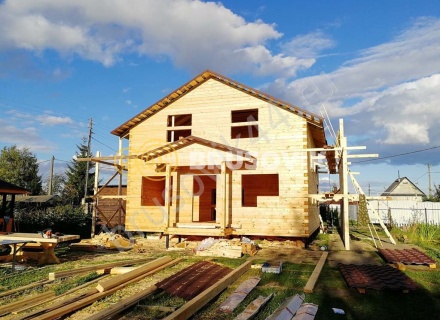 Дом из профилированного бруса 145х145 мм