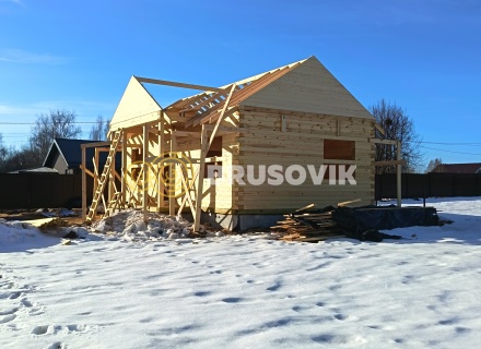 Дом 6х10м из профилированного бруса 145х145мм в д. Покровские Горки, Угличский район, Ярославская область