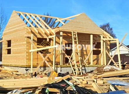 Дом 6х10м из профилированного бруса 145х145мм в д. Покровские Горки, Угличский район, Ярославская область