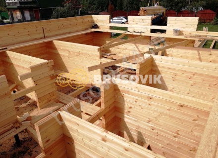 Дом из профилированного бруса 145х145 мм