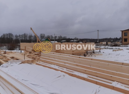 Дом из бруса, Ярославская область, Угличский р-н, п. Зеленая роща