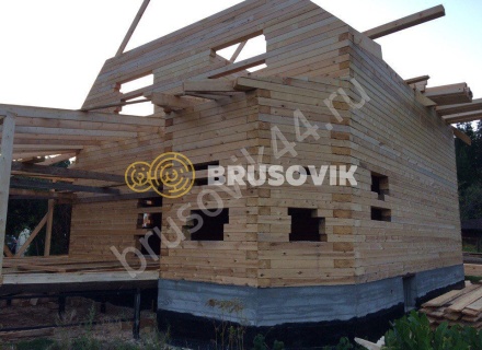 Дом из профилированного бруса