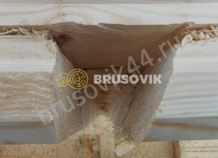 Деревянный брусовой дом